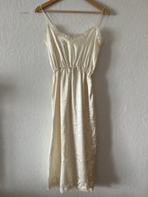 Load image into Gallery viewer, Vintage Ivory Slip Dress
