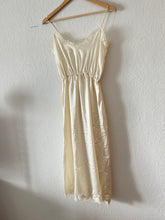 Load image into Gallery viewer, Vintage Ivory Slip Dress
