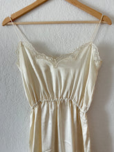 Load image into Gallery viewer, Vintage Ivory Slip Dress
