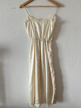 Load image into Gallery viewer, Vintage Ivory Slip Dress
