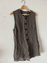 Load image into Gallery viewer, Vintage Button Up Tunic Top
