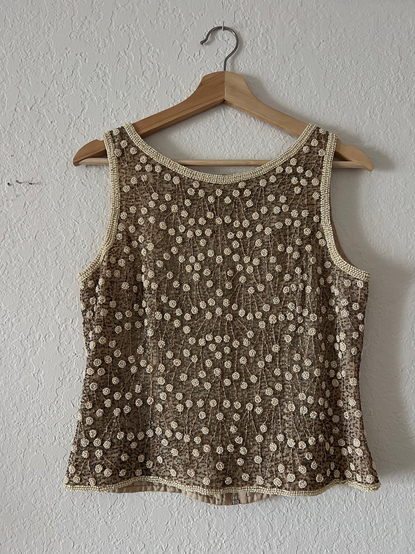 Vintage Beaded Top