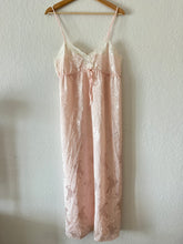 Load image into Gallery viewer, Vintage Pink Lace Slip Dress
