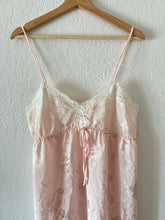 Load image into Gallery viewer, Vintage Pink Lace Slip Dress
