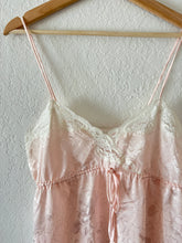 Load image into Gallery viewer, Vintage Pink Lace Slip Dress
