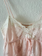 Load image into Gallery viewer, Vintage Pink Lace Slip Dress
