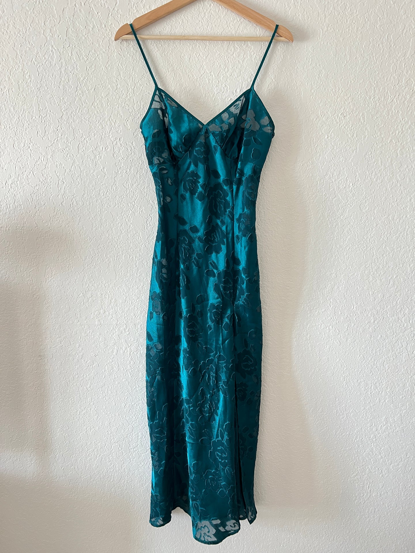 Vintage Sheer Lace Slip Dress