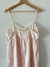 Load image into Gallery viewer, Vintage Pink Lace Slip Dress
