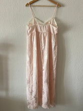 Load image into Gallery viewer, Vintage Pink Lace Slip Dress
