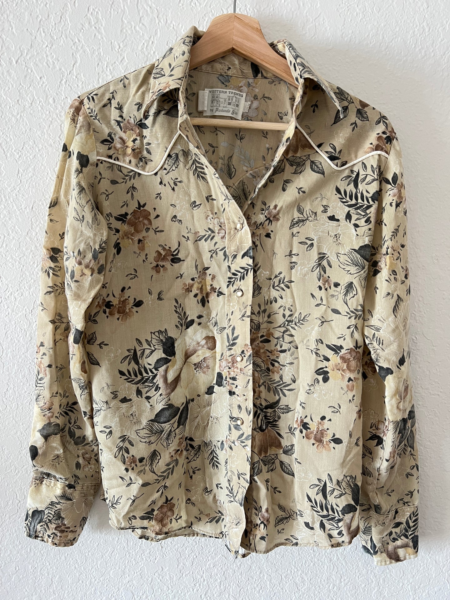 Vintage Western Button Up Shirt