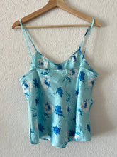 Load image into Gallery viewer, Vintage Blue Floral Cami Top
