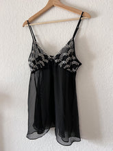 Load image into Gallery viewer, Vintage Black Lace Cami Top
